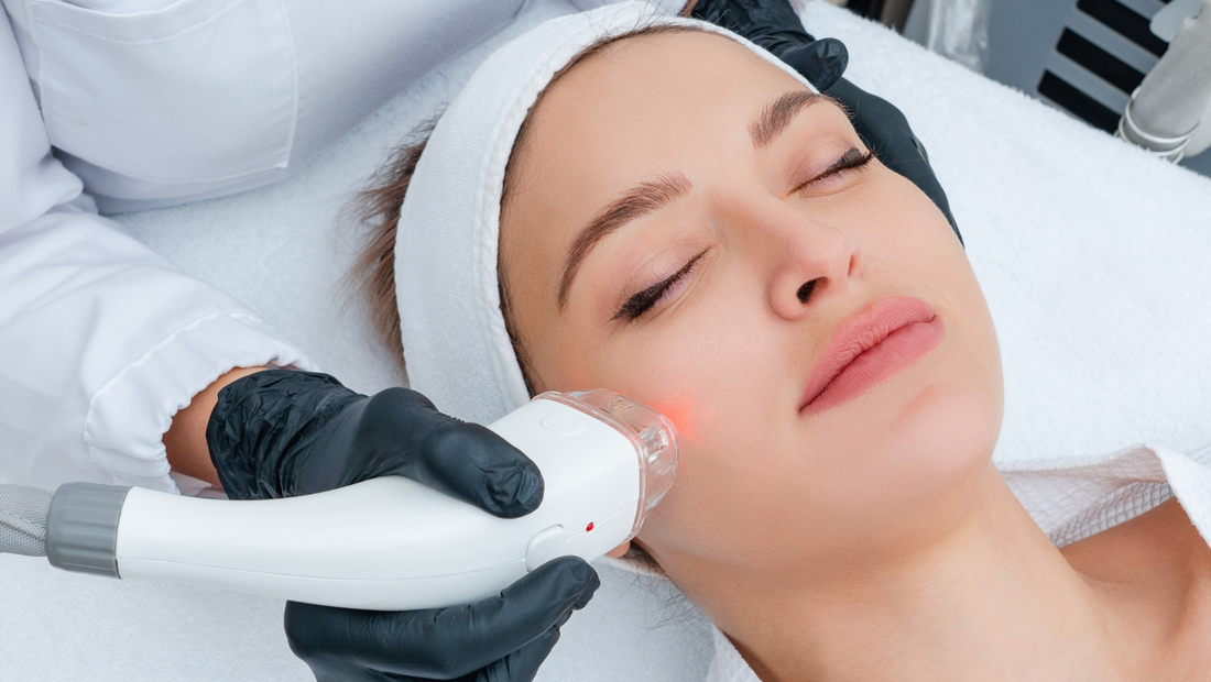 Hautpflege nach einer Laserbehandlung