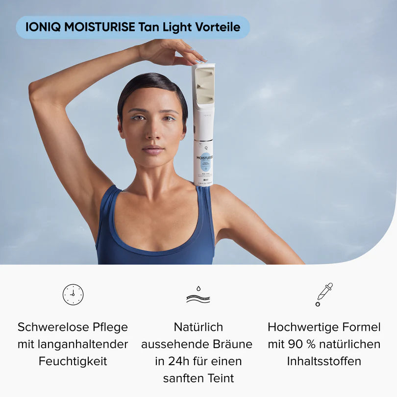 IONIQ Skincare MOISTURISE TAN LIGHT