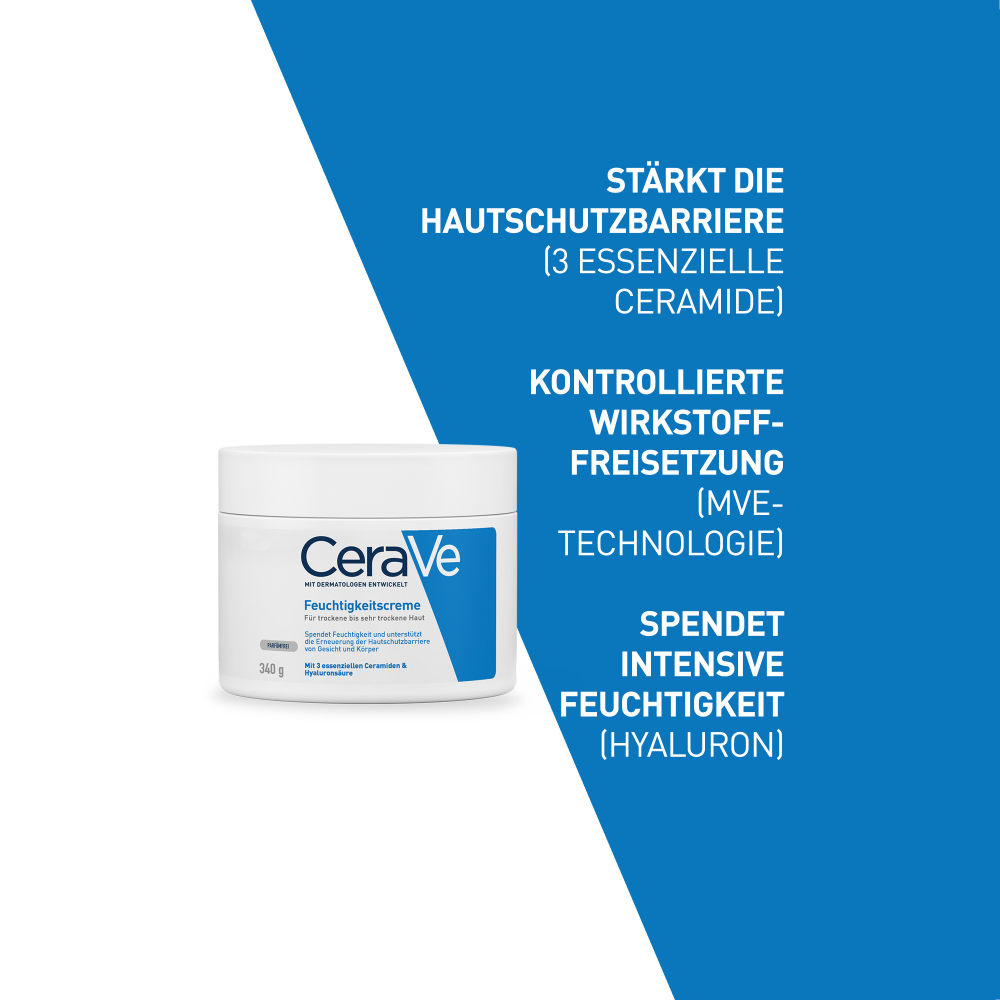 CeraVe Feuchtigkeitscreme mit Pumpspender