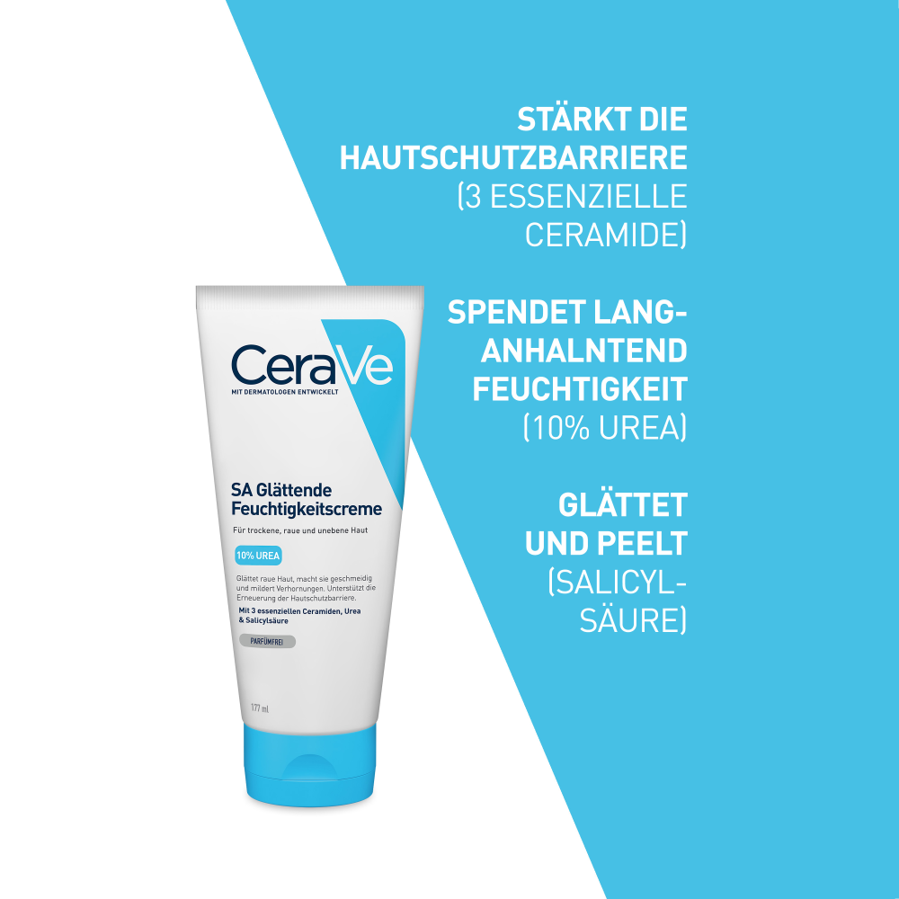 CeraVe - SA Urea Feuchtigkeitscreme - Tube