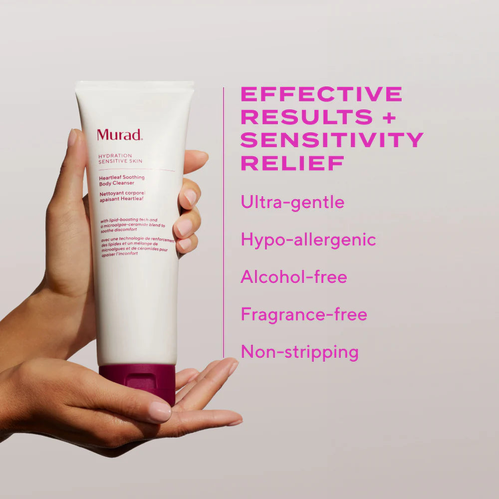 Murad HYDRATION - SENSITIVE SKIN HEARTLEAF SOOTHING BODY CLEANSER