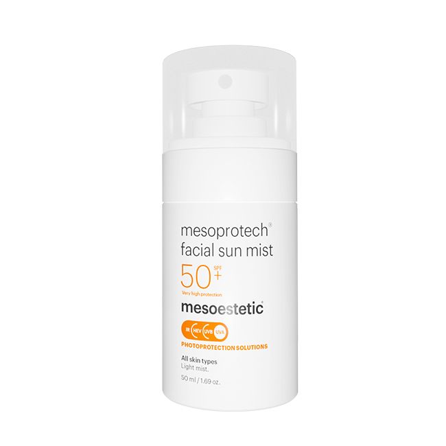 mesoestetic Mesoprotech antiaging facial sun mist 50+