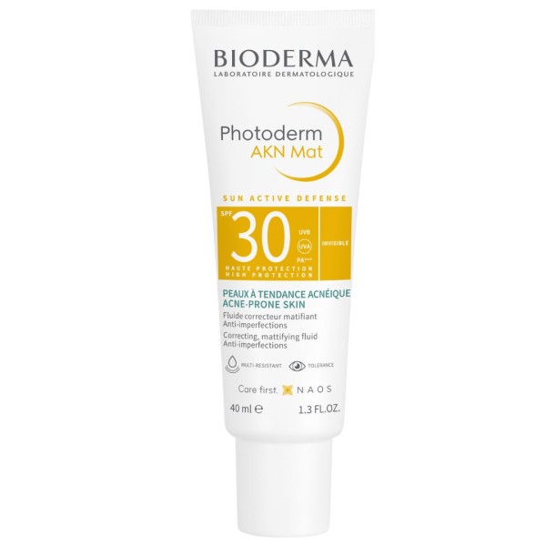 Bioderma - PHOTODERM AKN MAT LSF30 / Anti-Unreinheiten-Sonnenschutz