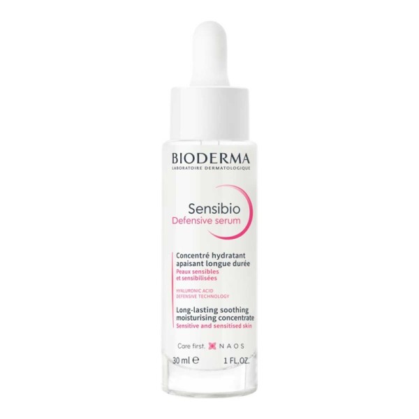 Bioderma - SENSIBIO DEFENSIVE SERUM / Nachhaltig beruhigendes, feuchtigskeitsspendendes Konzentrat