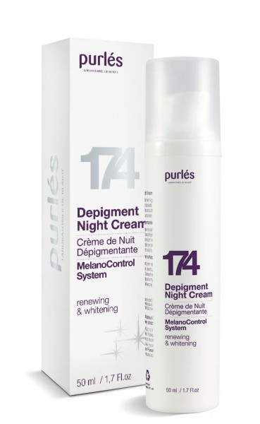 purlés MelanoControl System 174 Depigment Night Cream