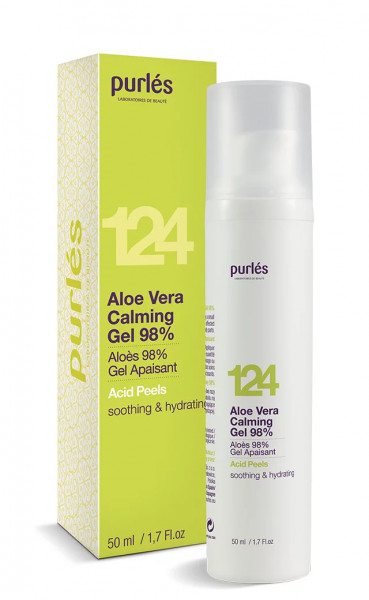 purlés Acid Peels 124 Aloe Vera Calming Gel 96%