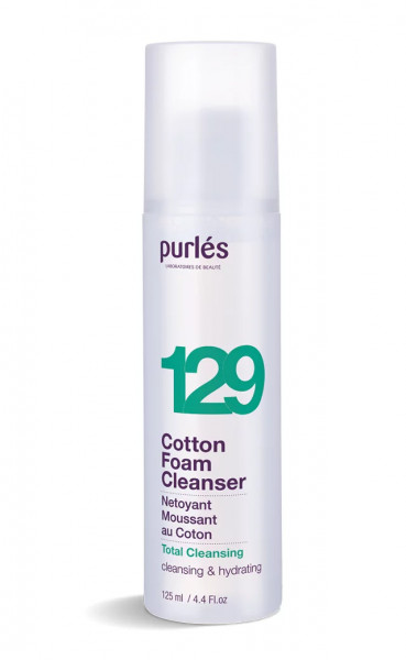 Purlés Total Cleansing 129 Cotton Foam Cleanser