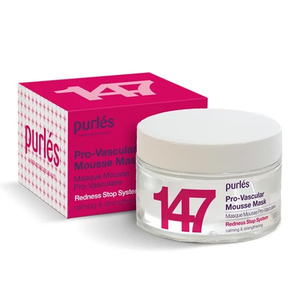 purlés Redness Stop System 147 Pro-Vascular Mousse Mask