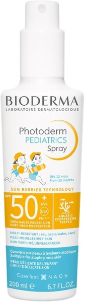 Bioderma - PHOTODERM PEDIATRICS SPRAY LSF50+ / Sonnenschutzspray für Kinder